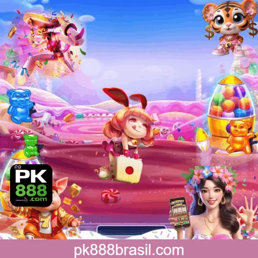 Imagem promovendo o app oficial da PK888 para mobile