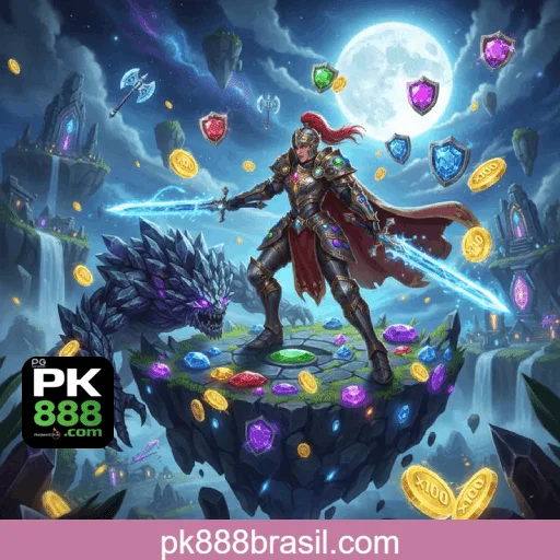 Banner promovendo todos os jogos disponíveis na PK888