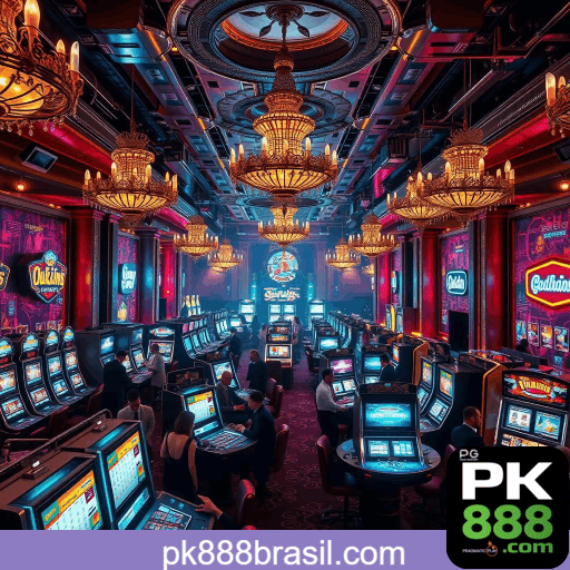 Variedade de 1.500 jogos de caça-níqueis na PK888.